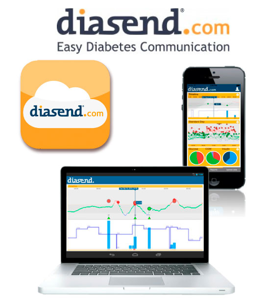Diasend Areo app4